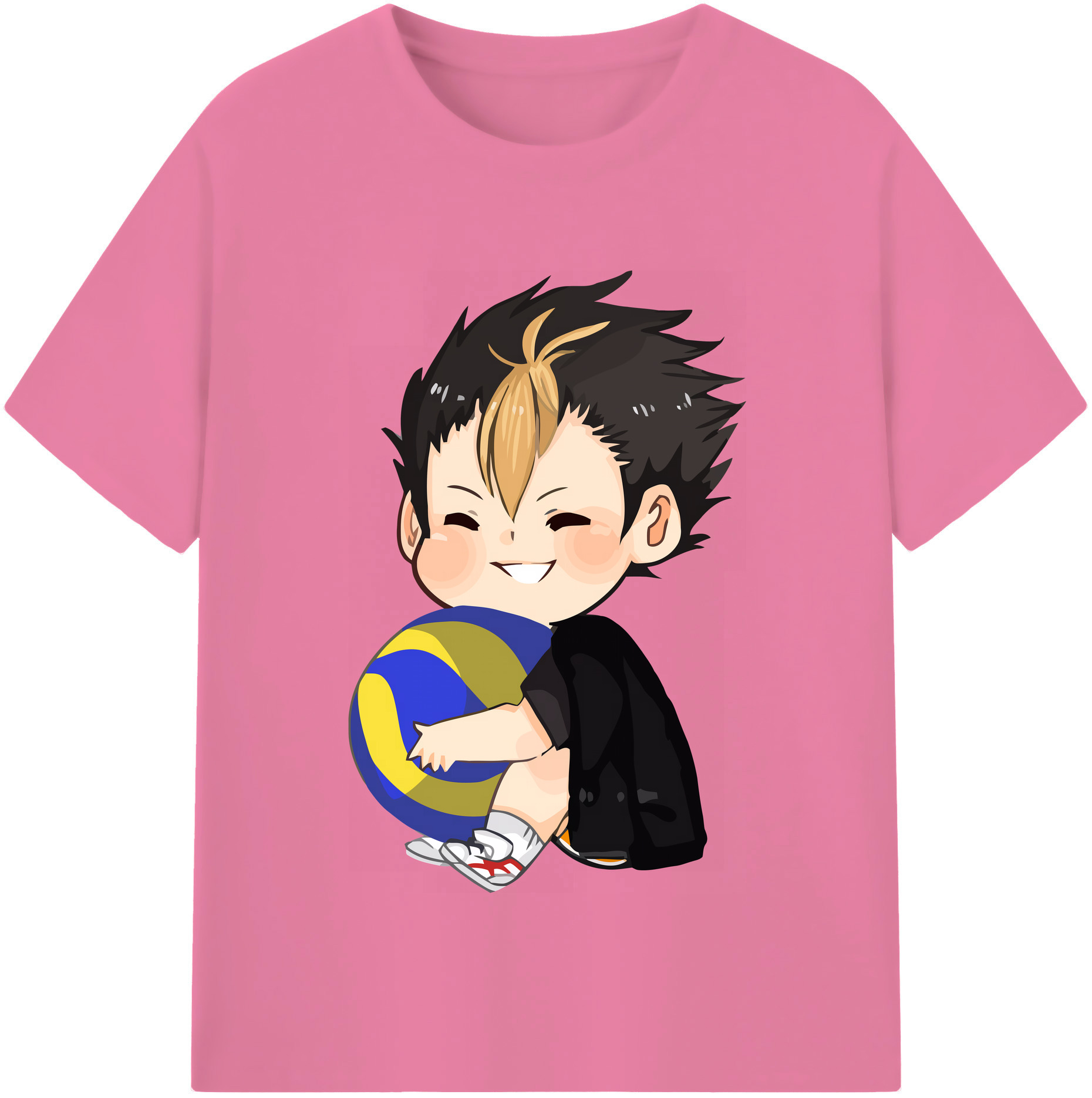（画像用） ハイキュー!! Haikyu!! 綿100％半袖Tシャツ（フロントプリント）